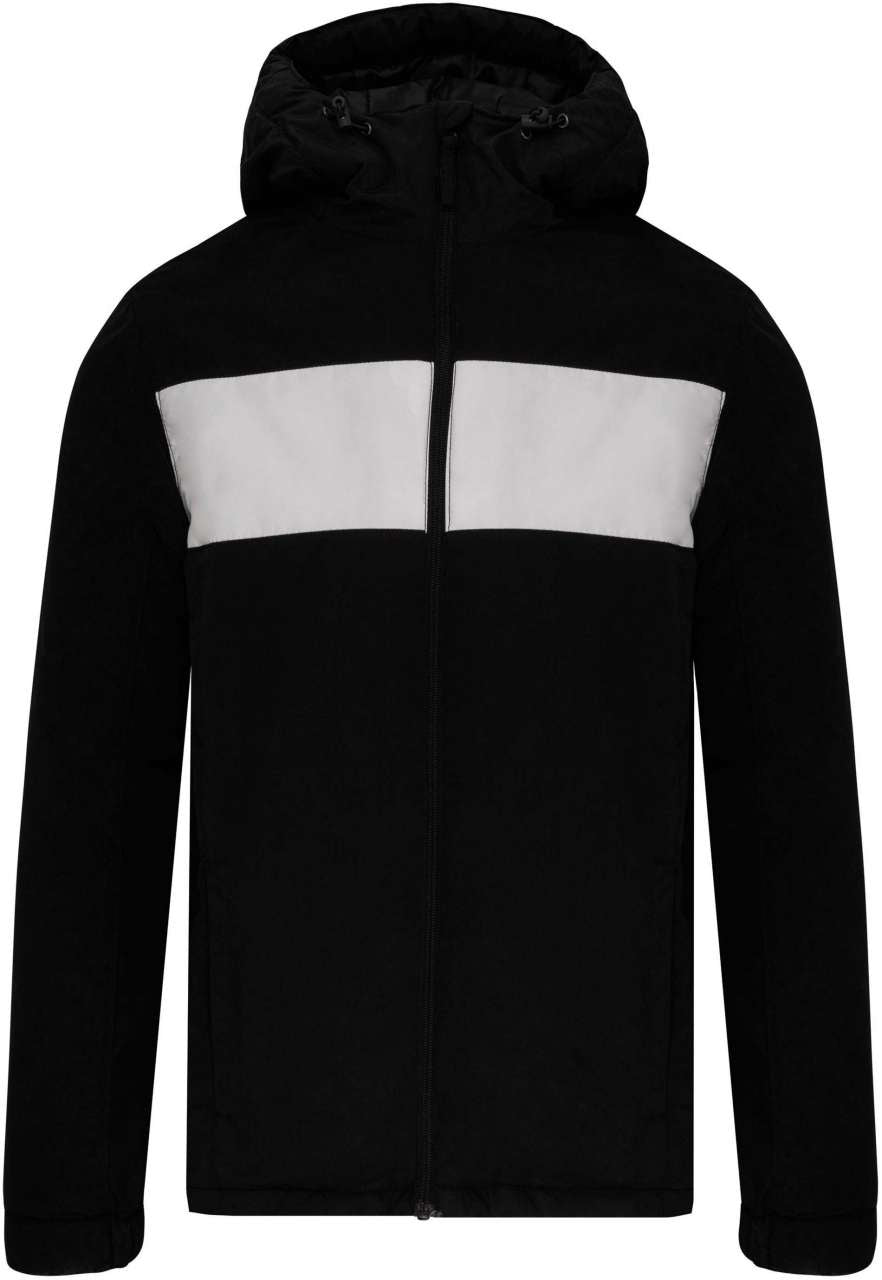 KIDS' CLUB JACKET - Black/White - colorimageurl