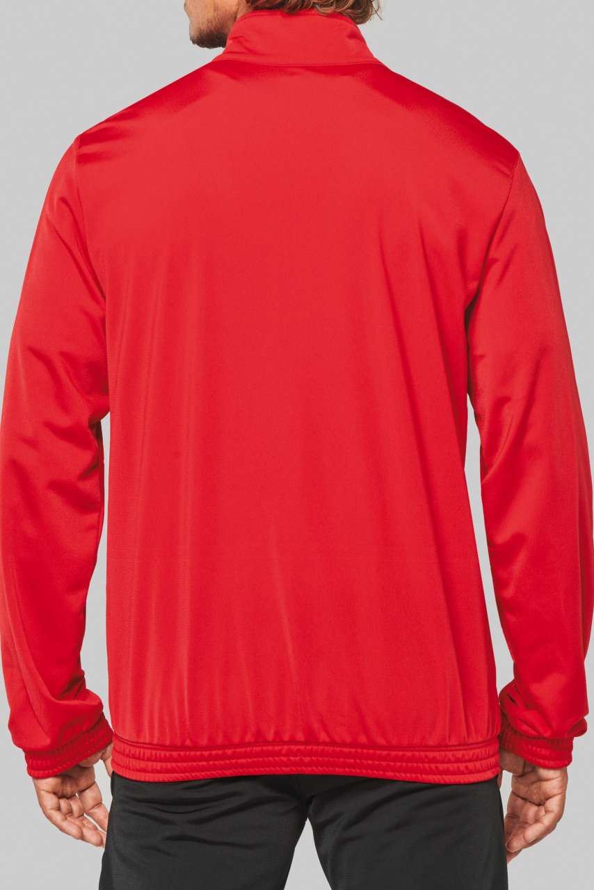 ADULT TRACKSUIT TOP - Black/White - Additional