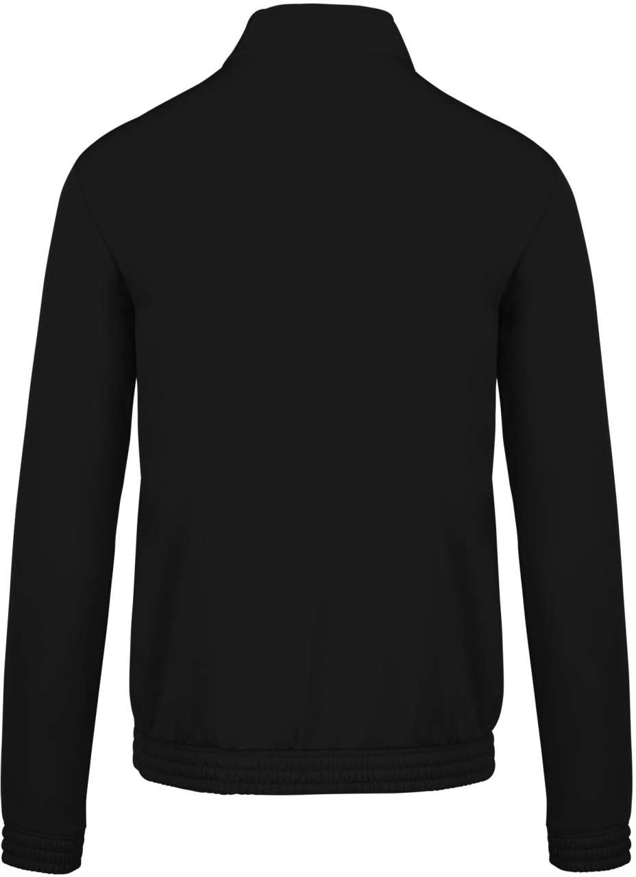 KIDS' TRACKSUIT TOP - Black/White - Additional