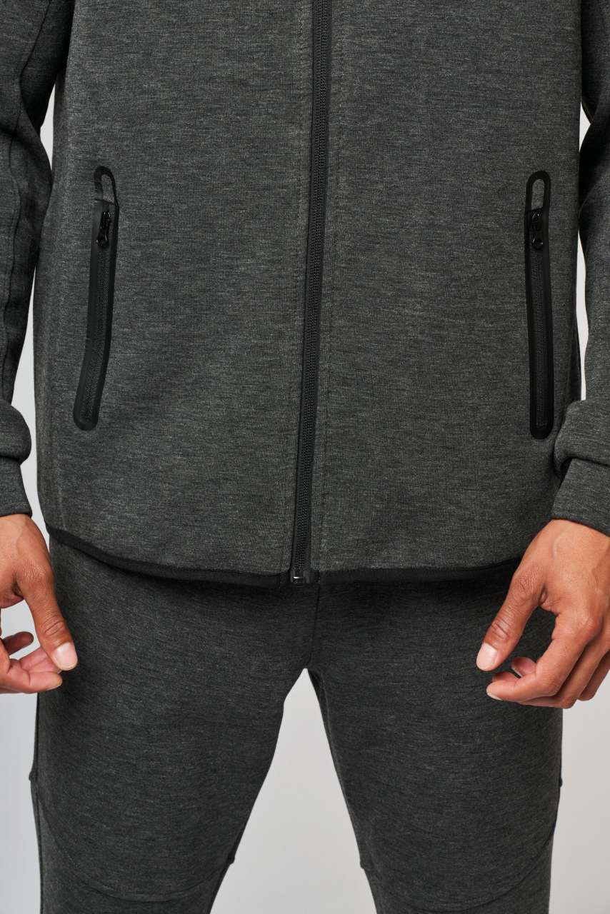 MEN'S HOODED SWEATSHIRT - Ash Heather - Additional