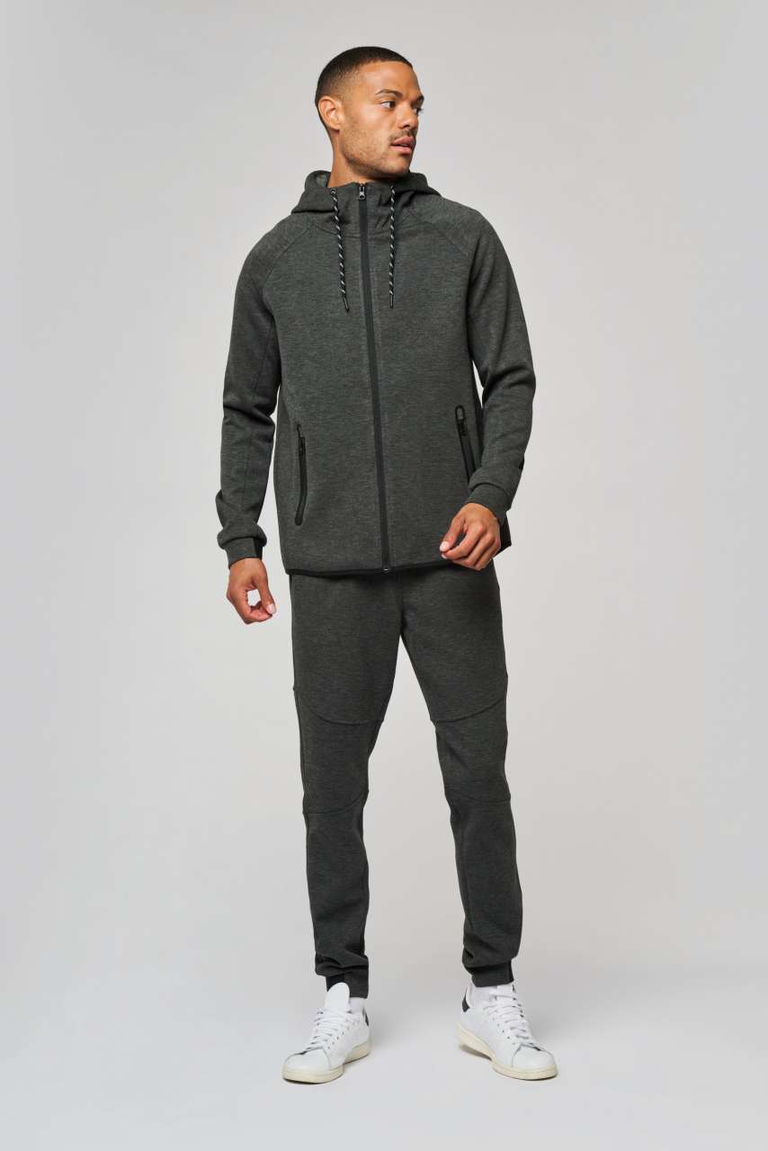 MEN'S HOODED SWEATSHIRT - Ash Heather - Additional