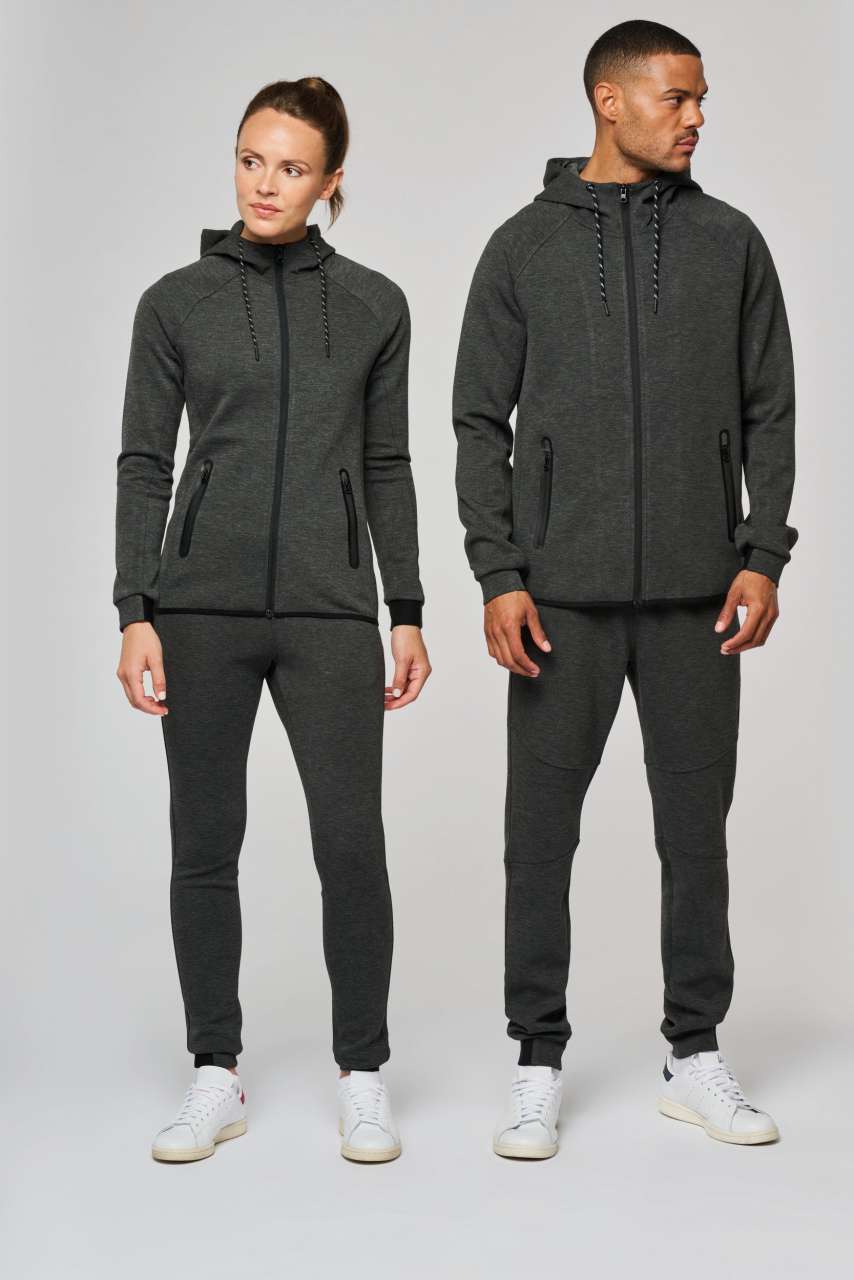 MEN'S HOODED SWEATSHIRT - Ash Heather - Additional
