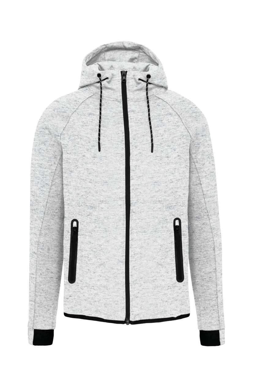 MEN'S HOODED SWEATSHIRT - Ash Heather - Main