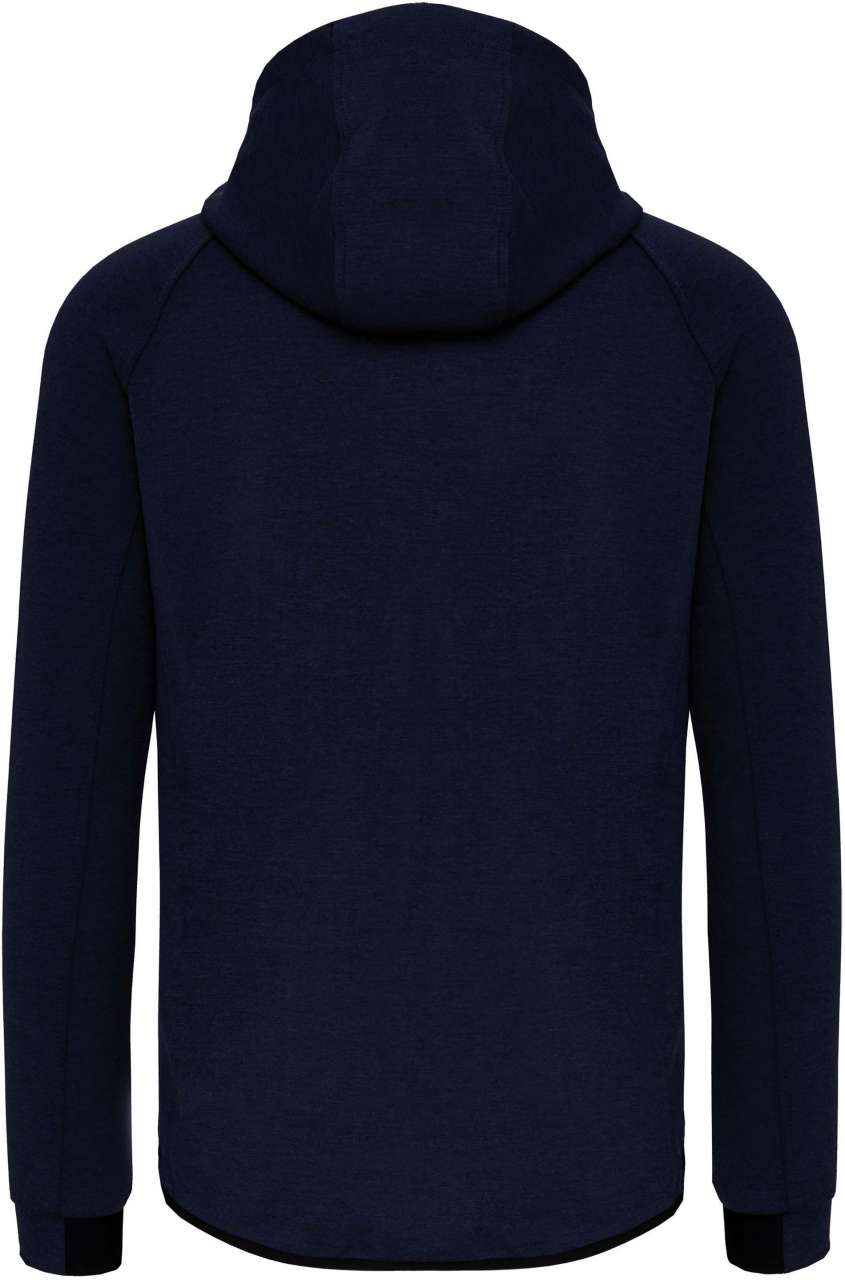 MEN'S HOODED SWEATSHIRT - French Navy Heather - Additional