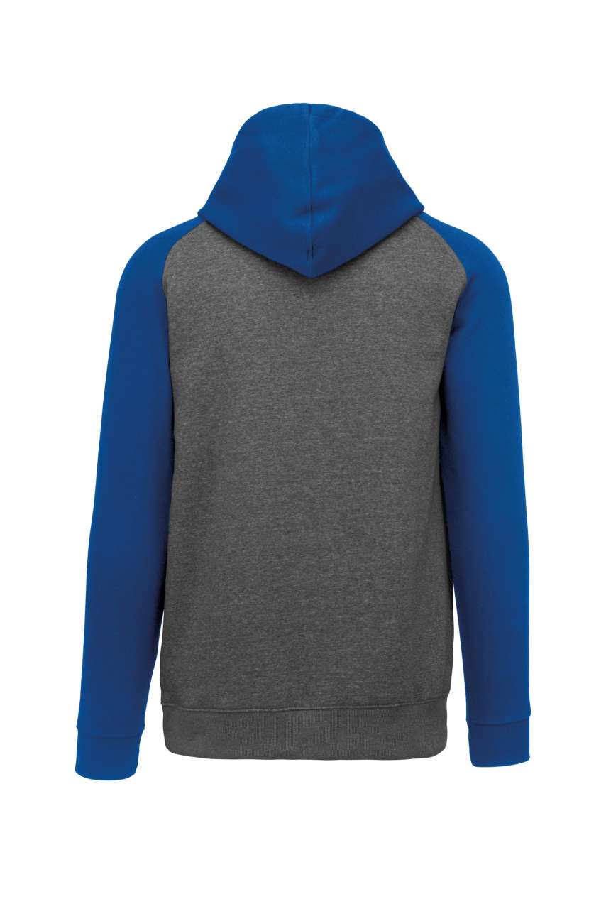 PA370 Grey Heather/Sporty Royal Blue