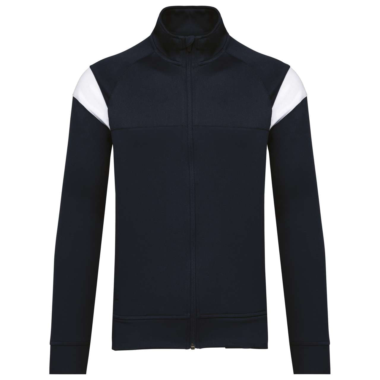 ADULT ZIPPED TRACKSUIT JACKET - Navy - colorimageurl