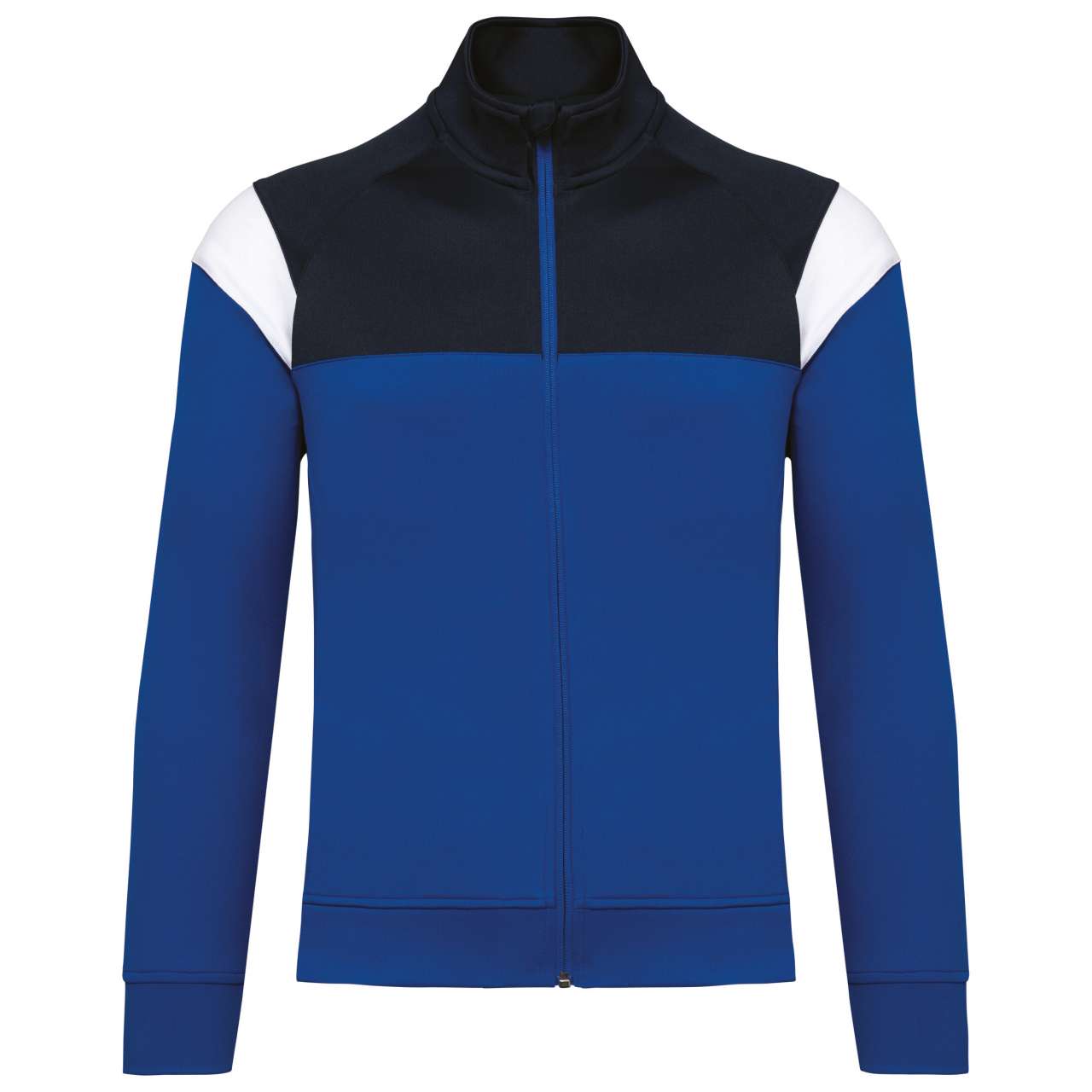 KIDS ZIPPED TRACKSUIT JACKET - Dark Royal Blue/Navy - colorimageurl