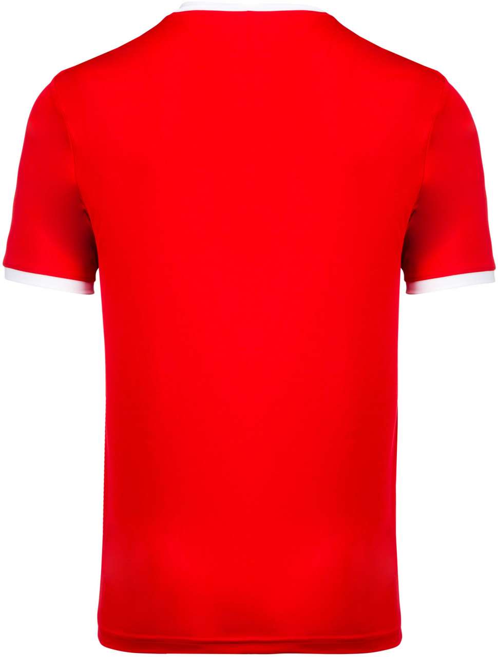 ADULTS' SHORT-SLEEVED JERSEY - Sporty Red/White - Additional