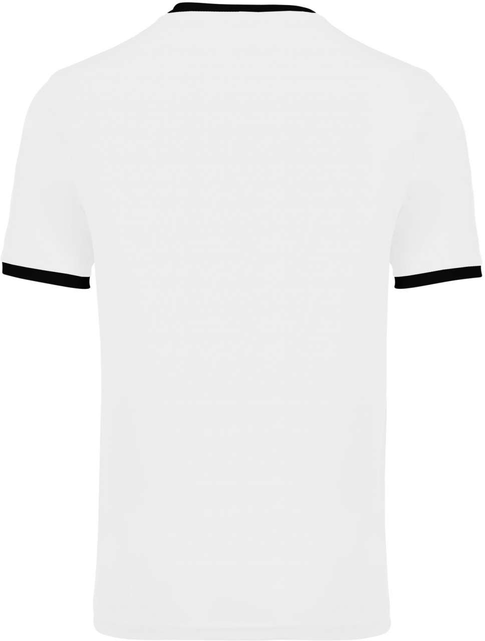 ADULTS' SHORT-SLEEVED JERSEY - White/Black - Additional