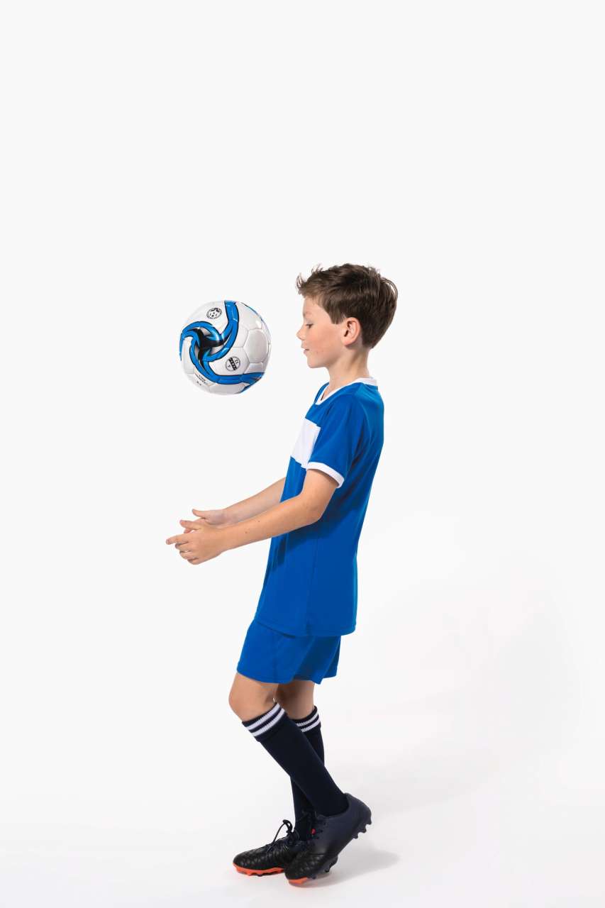 KIDS’ SHORT-SLEEVED JERSEY - Black/White - Additional