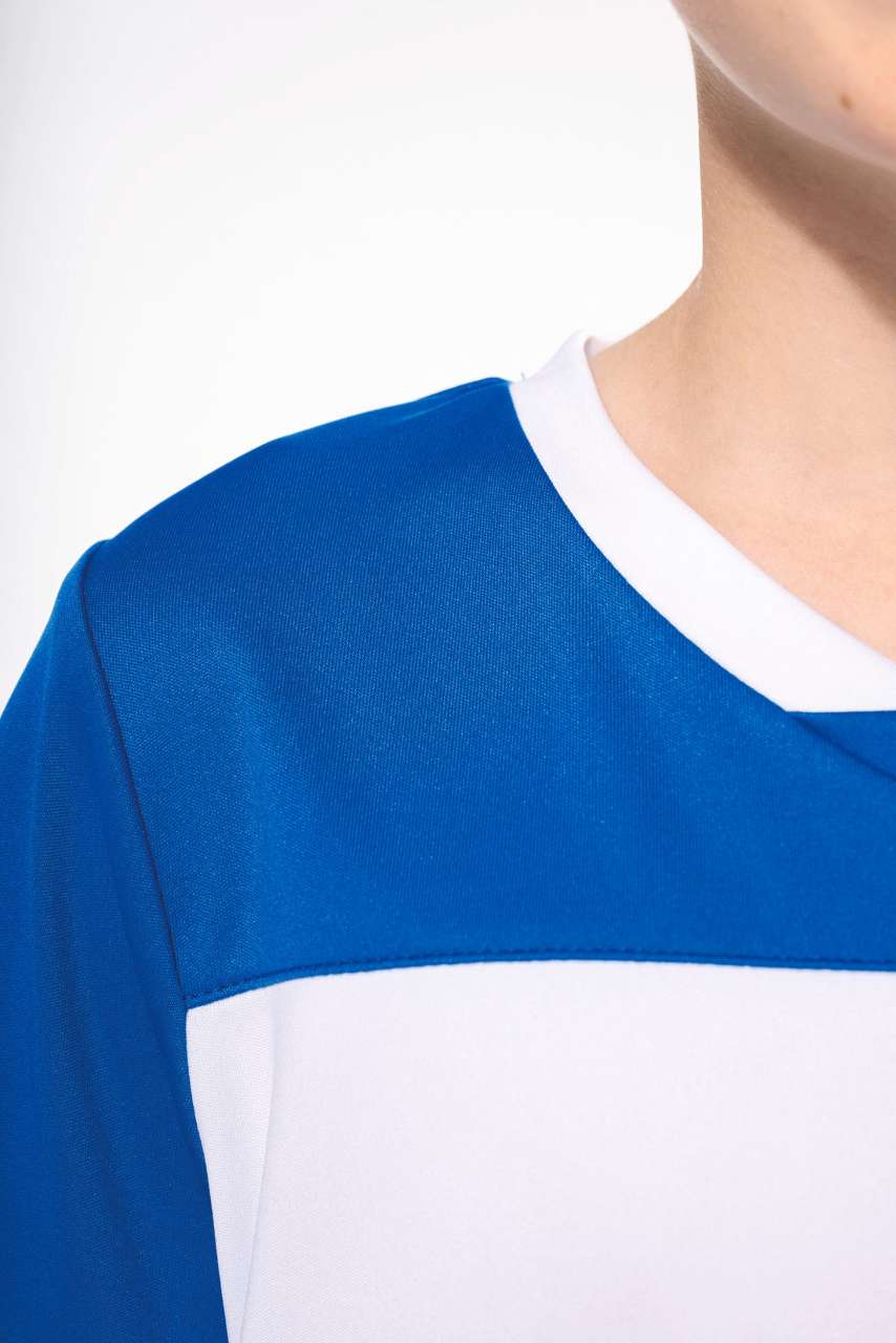 KIDS’ SHORT-SLEEVED JERSEY - Black/White - Additional