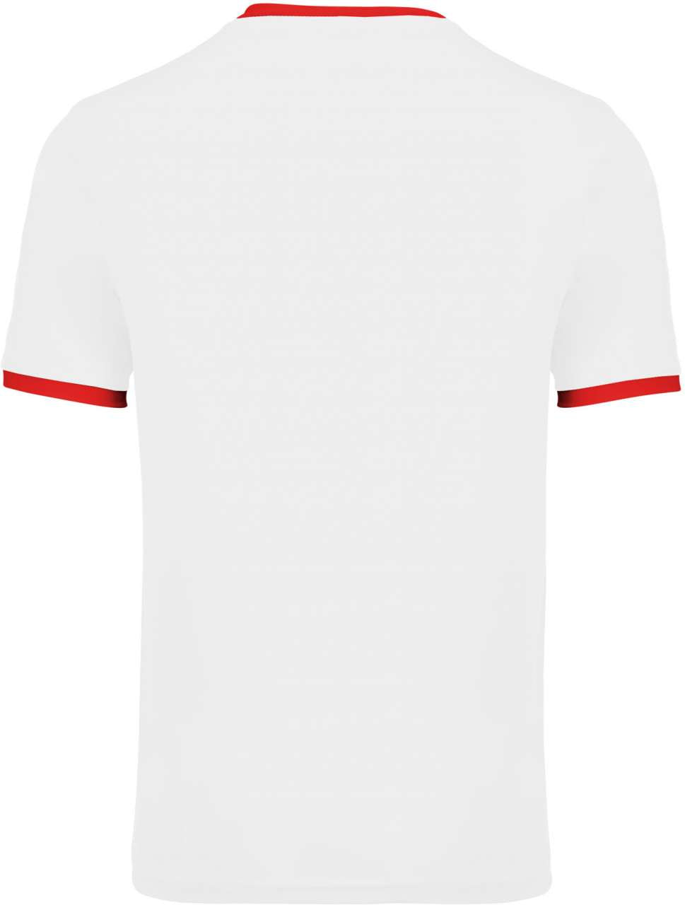 KIDS’ SHORT-SLEEVED JERSEY - White/Sporty Red - Additional