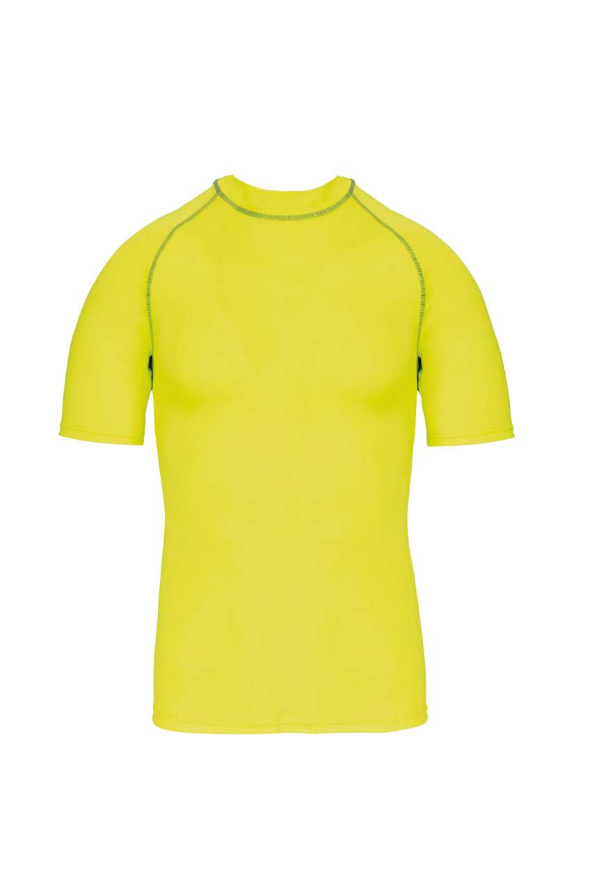 KID'S SURF T-SHIRT - Fluorescent Yellow - colorimageurl