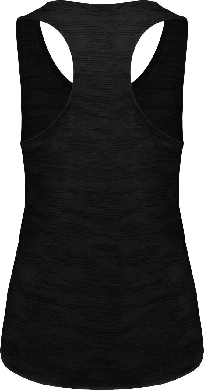 LADIES' SPORTS TANK TOP - Black - colorimageurl