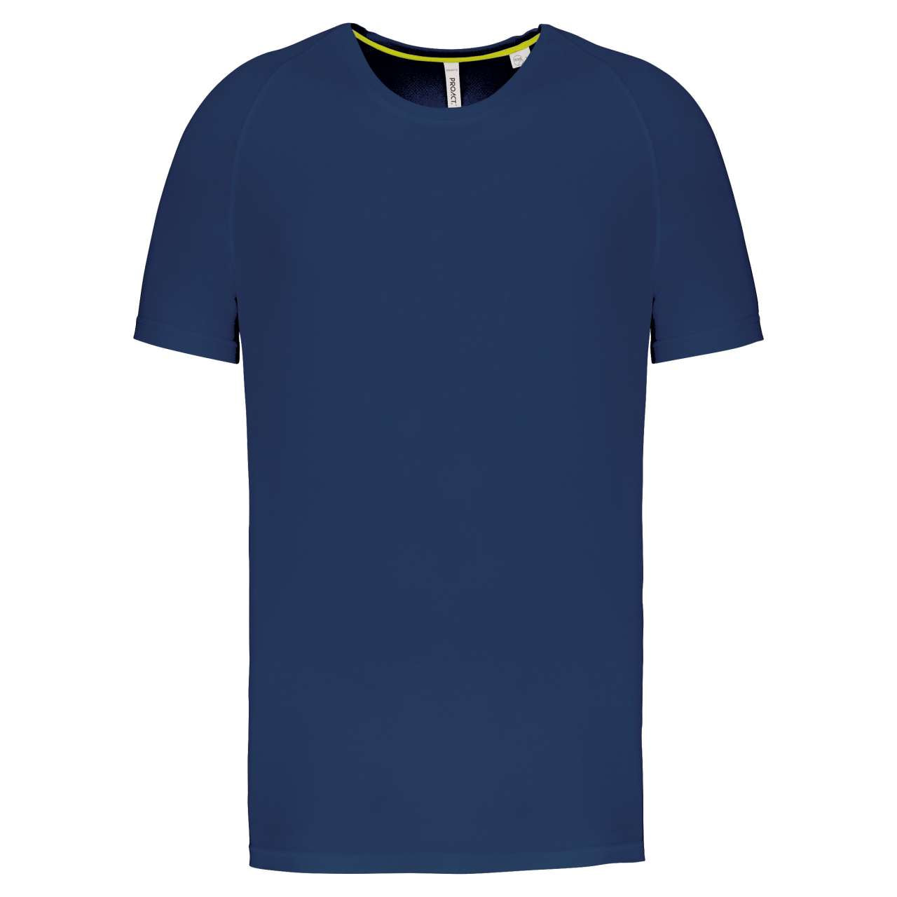MEN'S RECYCLED ROUND NECK SPORTS T-SHIRT - Sporty Navy - colorimageurl