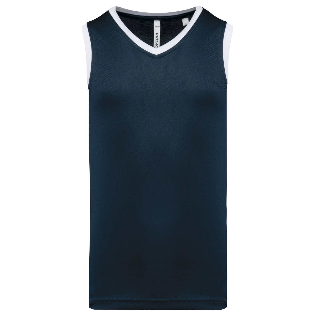 MEN'S BASKETBALL JERSEY - Navy/White - colorimageurl