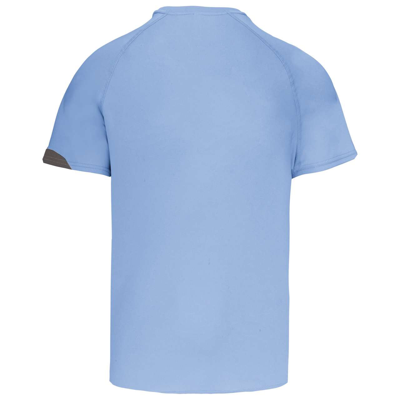 ADULTS' SHORT-SLEEVED JERSEY - Sky Blue/White/Storm Grey - Additional