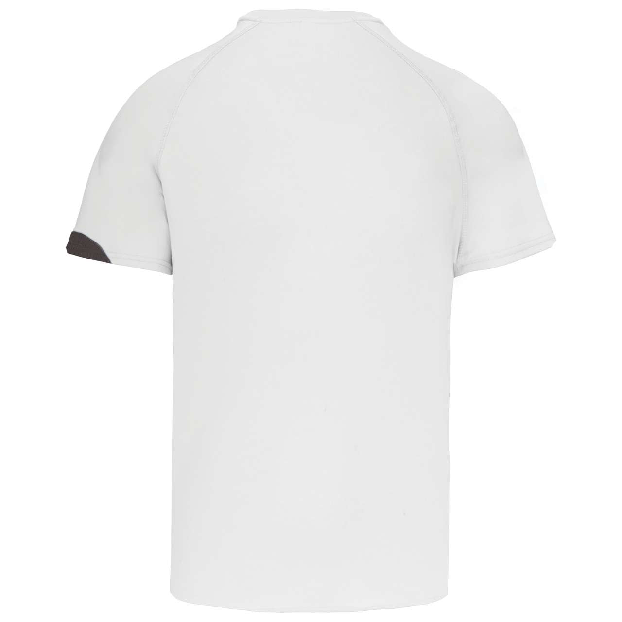 ADULTS' SHORT-SLEEVED JERSEY - White/Sporty Red/Storm Grey - Additional