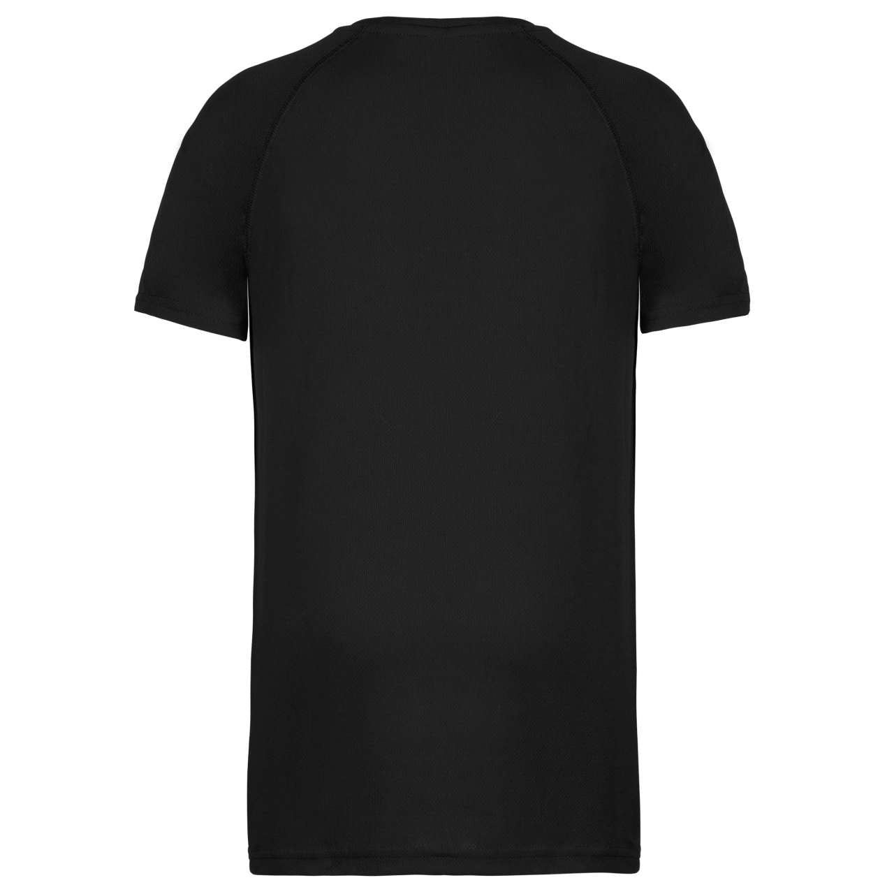 MEN'S SHORT-SLEEVED SPORTS T-SHIRT - Black - Additional