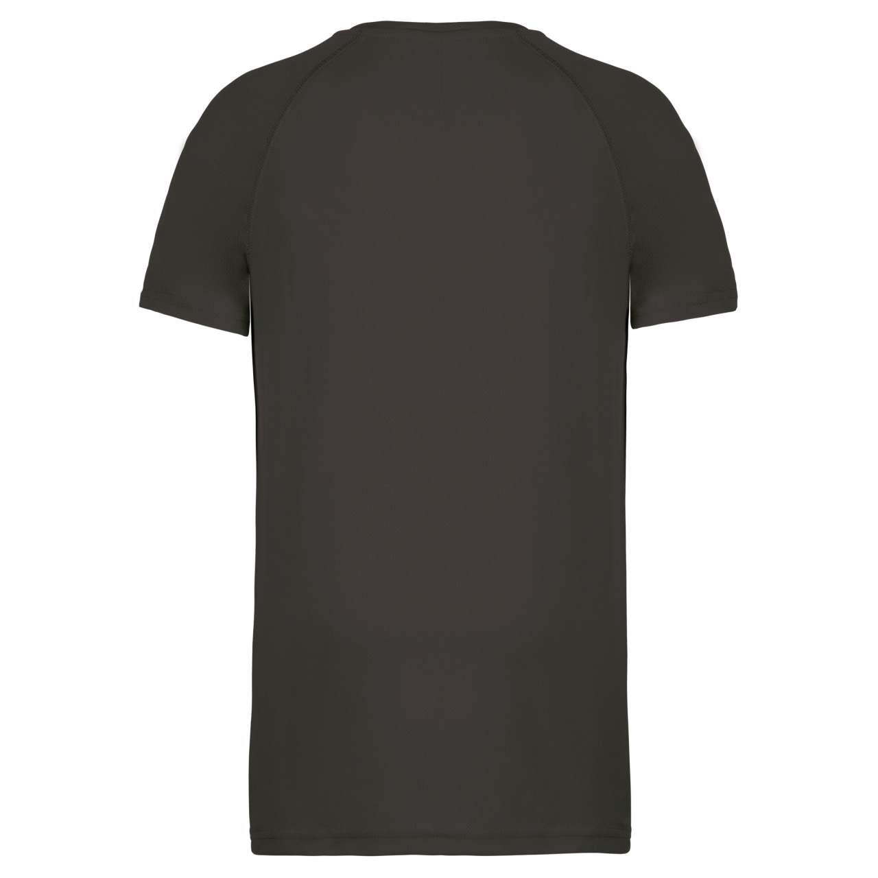 MEN'S SHORT-SLEEVED SPORTS T-SHIRT - Dark Grey - Additional