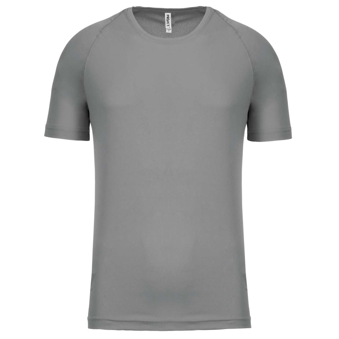 MEN'S SHORT-SLEEVED SPORTS T-SHIRT - Fine Grey - Main