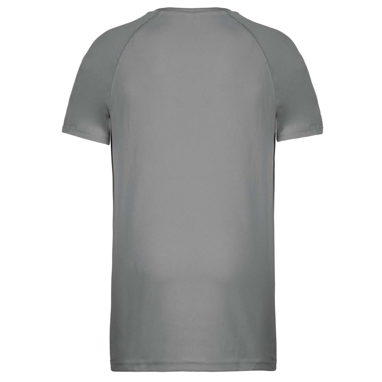 MEN'S SHORT-SLEEVED SPORTS T-SHIRT - Fine Grey - Additional