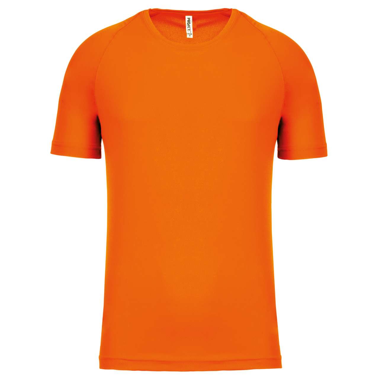 MEN'S SHORT-SLEEVED SPORTS T-SHIRT - Fluorescent Orange - Main