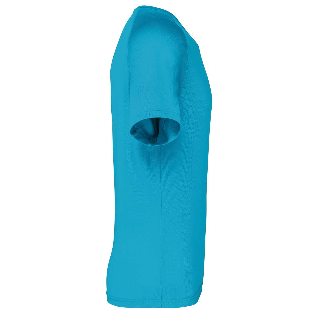 MEN'S SHORT-SLEEVED SPORTS T-SHIRT - Light Turquoise - Additional