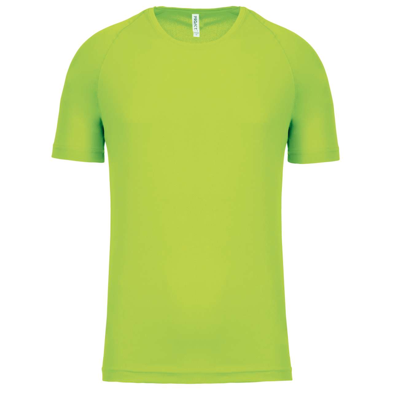 MEN'S SHORT-SLEEVED SPORTS T-SHIRT - Lime - Main