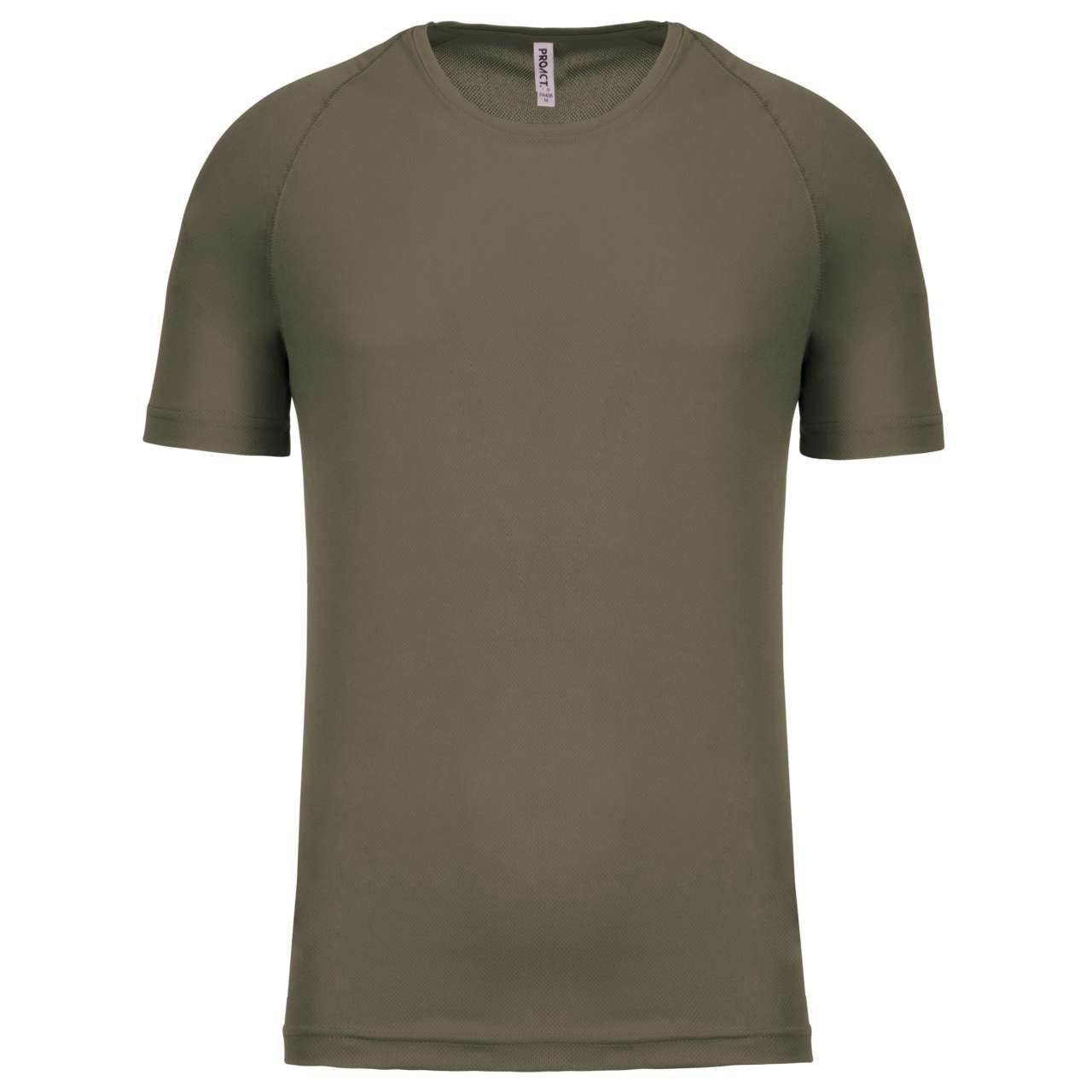 MEN'S SHORT-SLEEVED SPORTS T-SHIRT - Olive - Main
