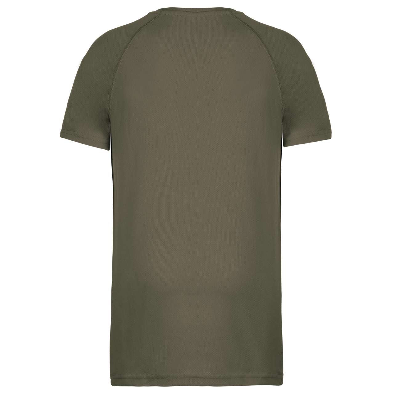 MEN'S SHORT-SLEEVED SPORTS T-SHIRT - Olive - Additional
