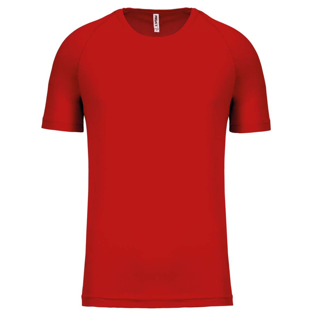 MEN'S SHORT-SLEEVED SPORTS T-SHIRT - Red - Main
