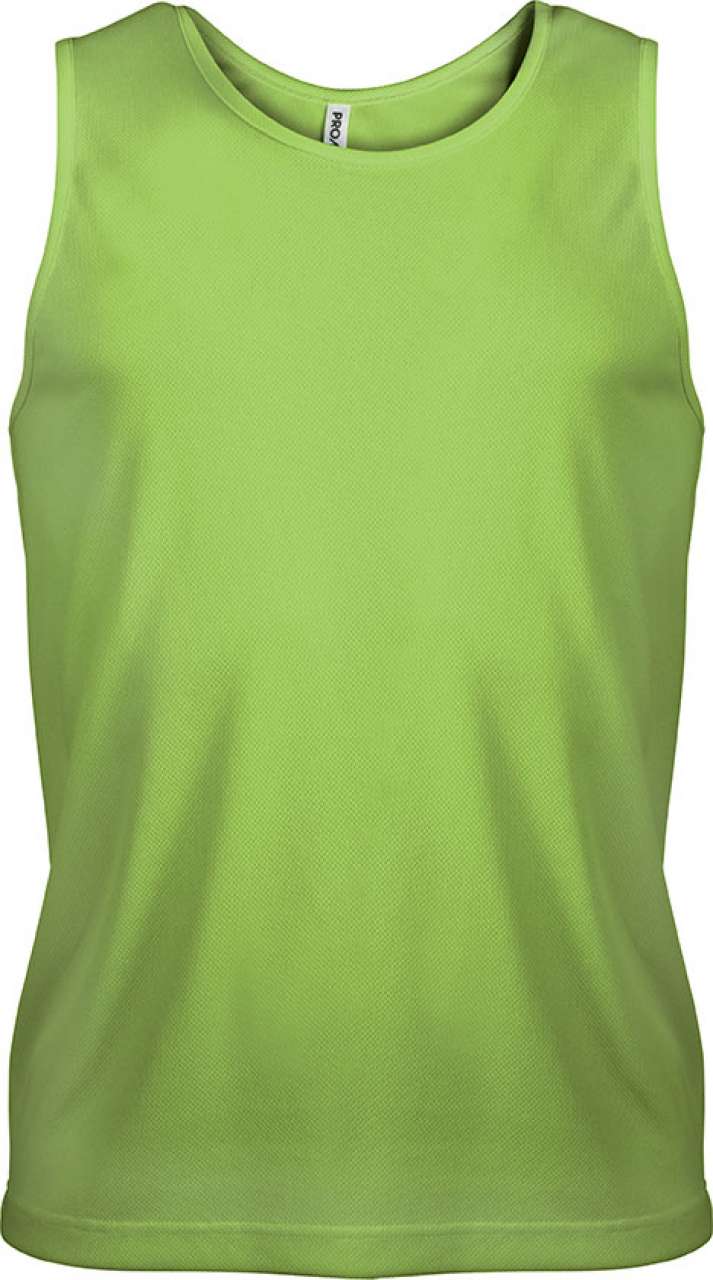 MEN’S SPORTS VEST - Lime - Main