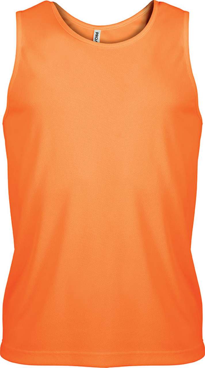 MEN’S SPORTS VEST - Orange - Main