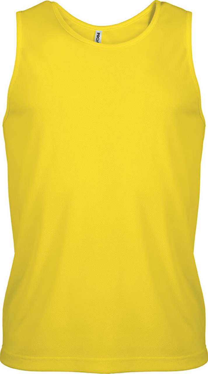 MEN’S SPORTS VEST - True Yellow - Main