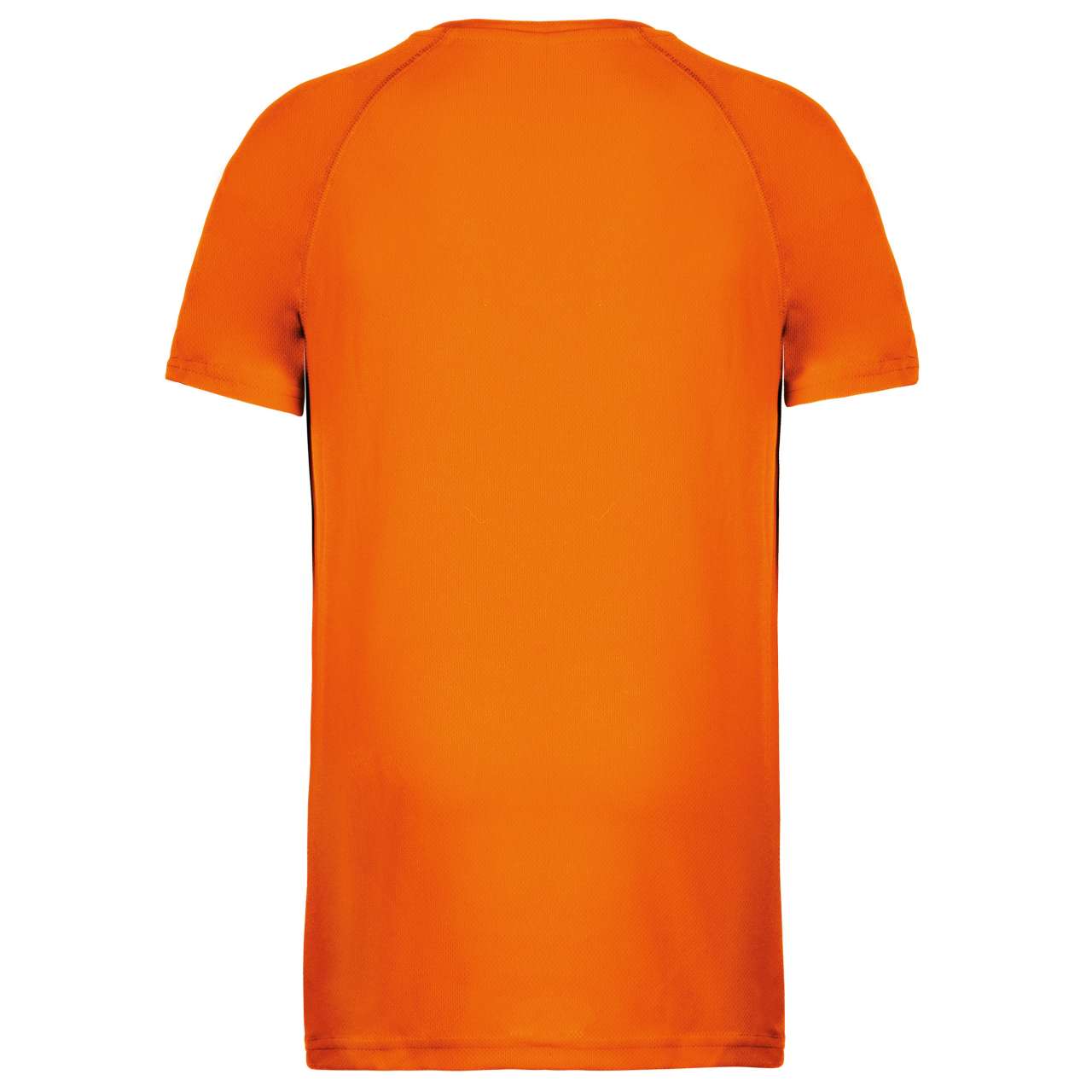 KIDS' SHORT SLEEVED SPORTS T-SHIRT - Fluorescent Orange - Additional