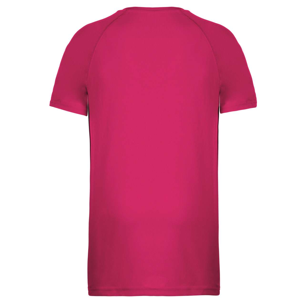 KIDS' SHORT SLEEVED SPORTS T-SHIRT - Fuchsia - Additional