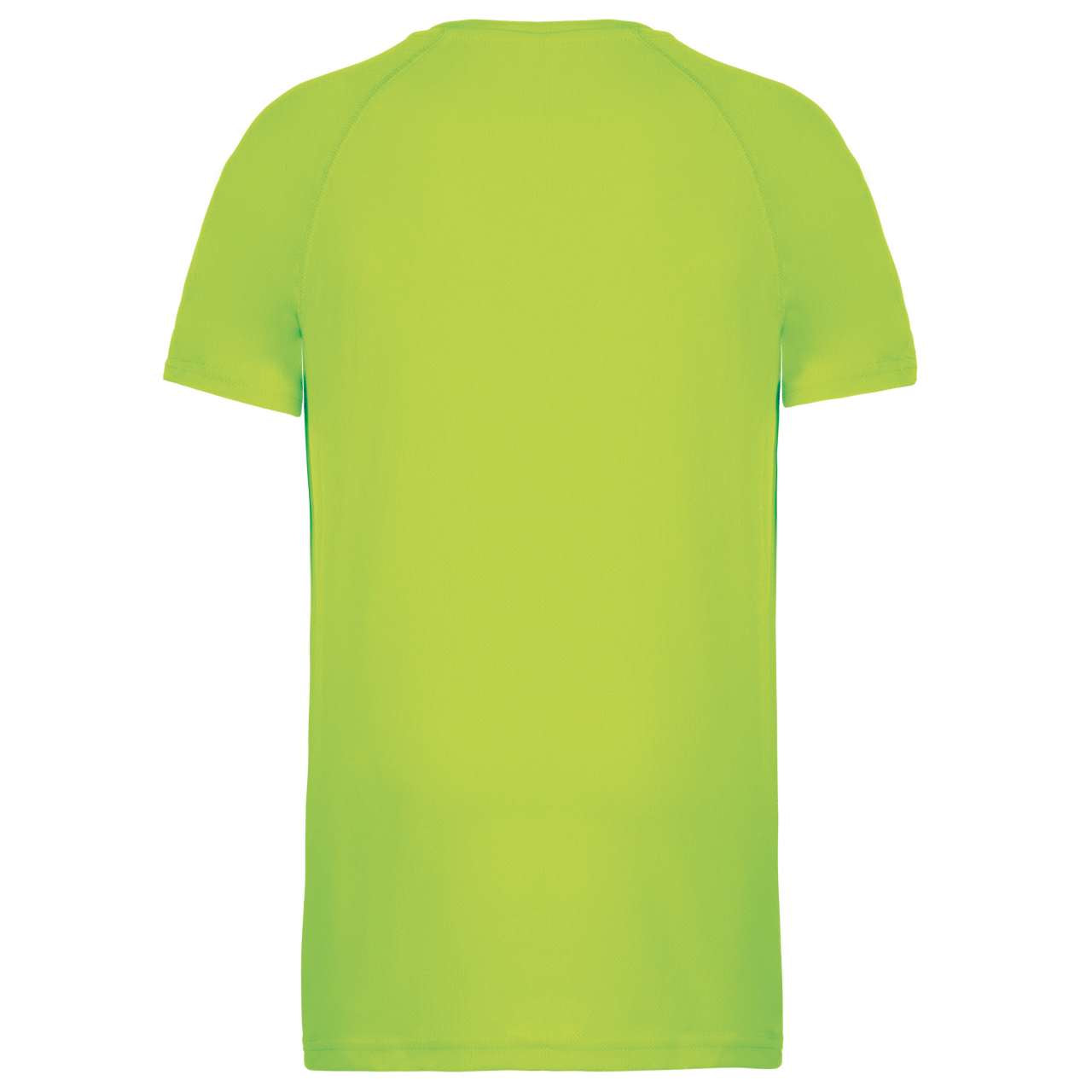 KIDS' SHORT SLEEVED SPORTS T-SHIRT - Lime - Additional