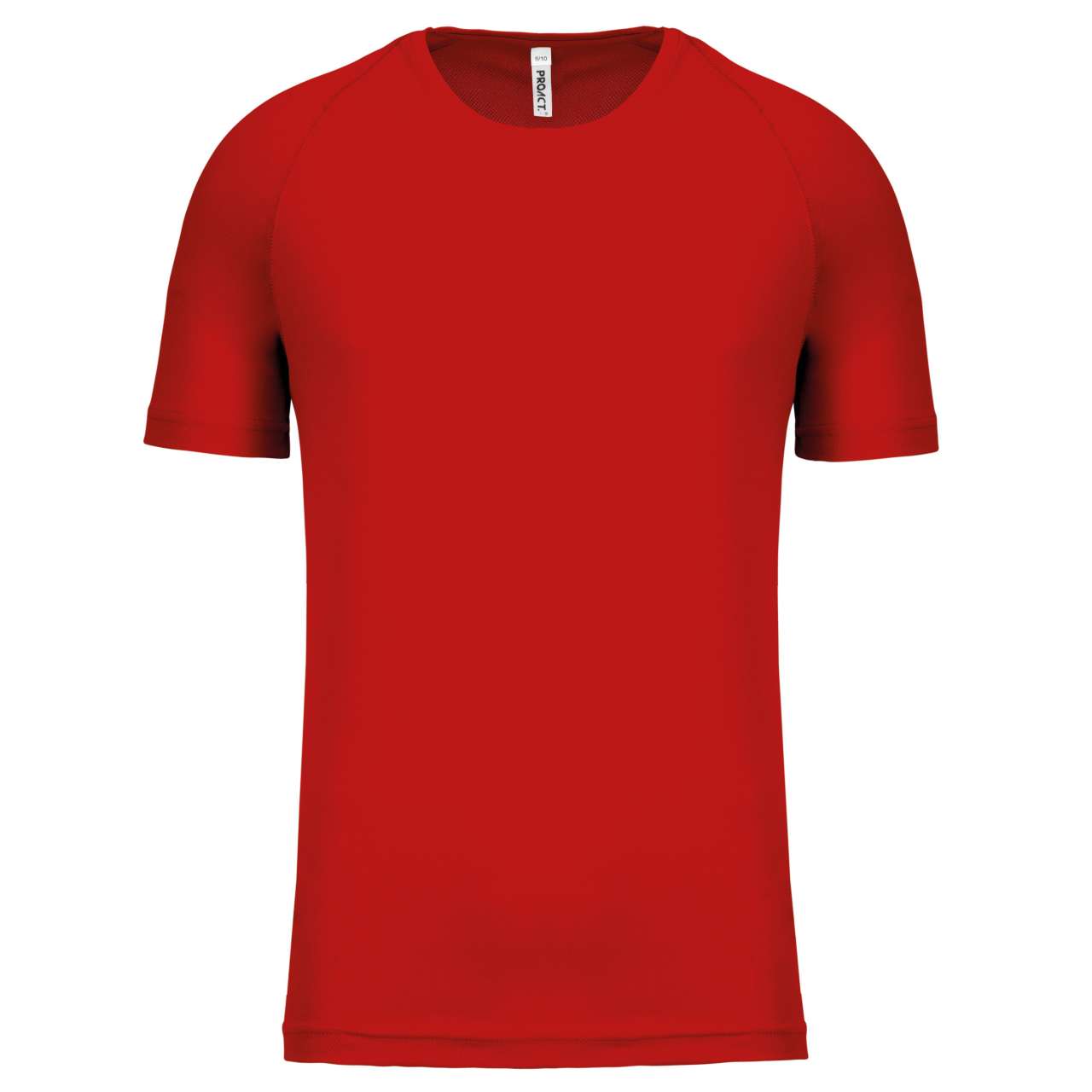KIDS' SHORT SLEEVED SPORTS T-SHIRT - Red - Main