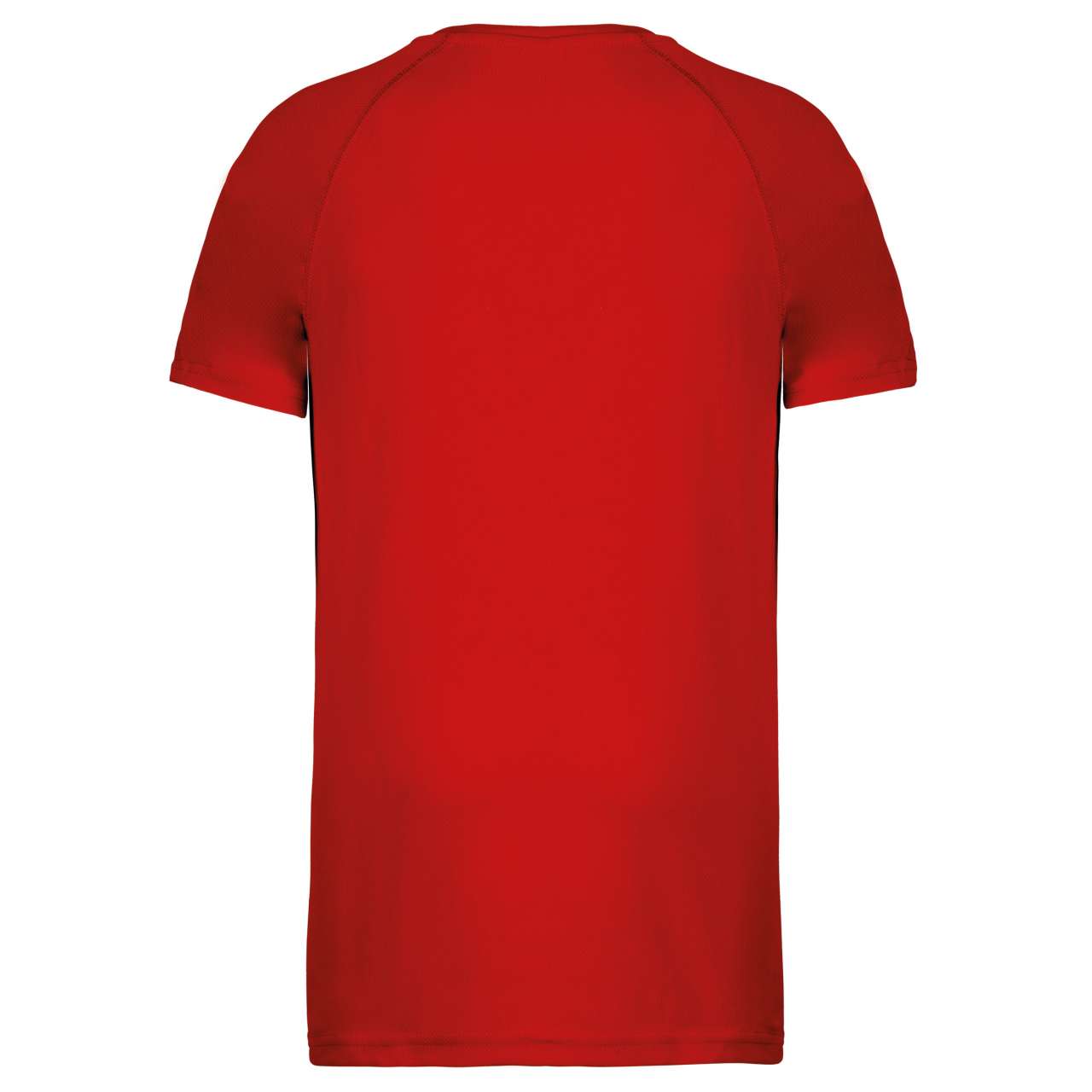 KIDS' SHORT SLEEVED SPORTS T-SHIRT - Red - Additional