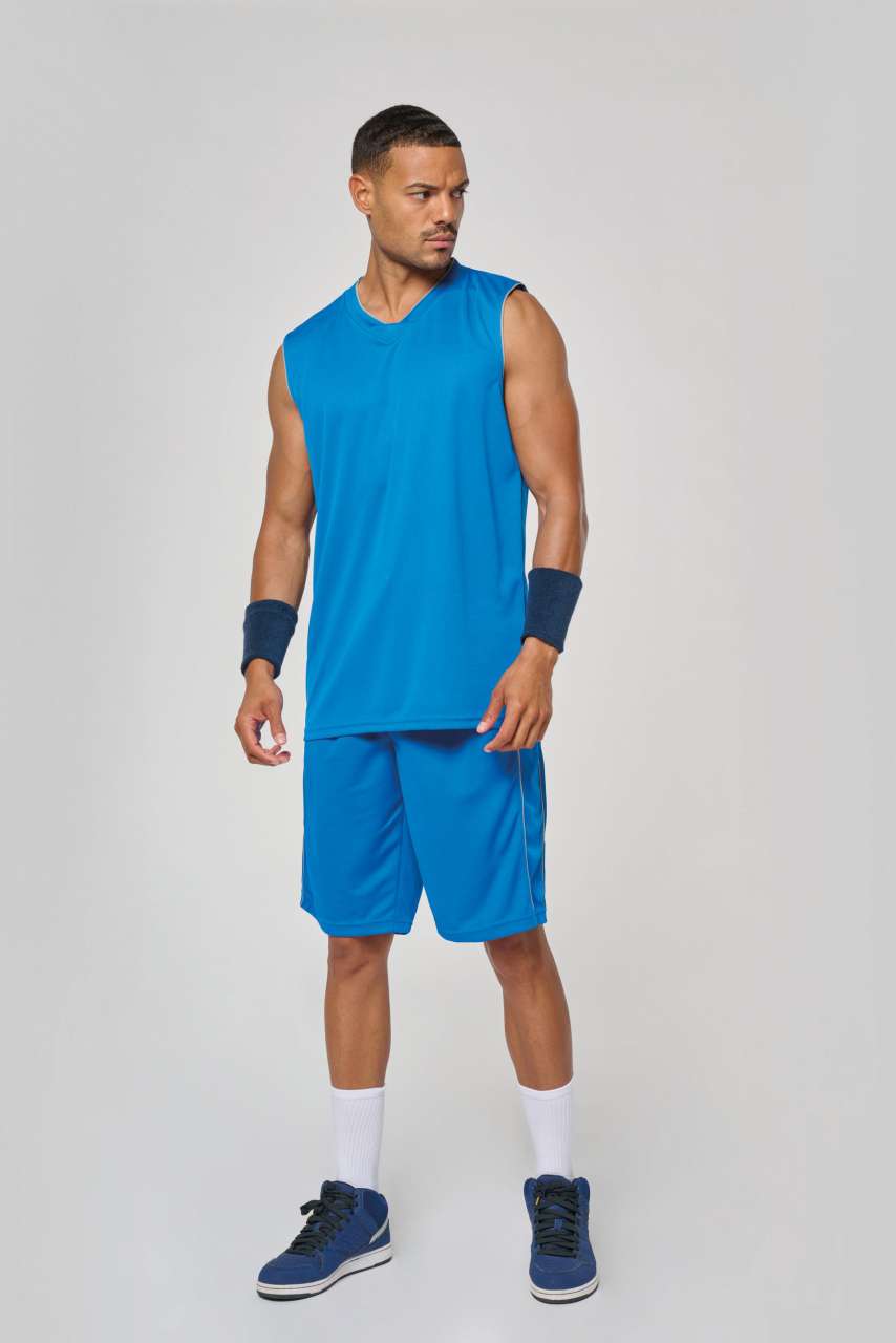 MEN'S BASKETBALL JERSEY - White - Additional