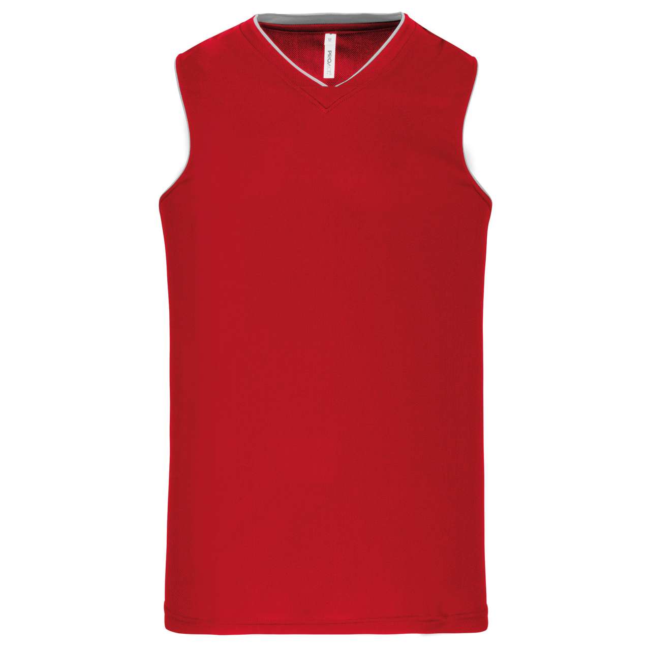 MEN'S BASKETBALL JERSEY - Sporty Red - Main