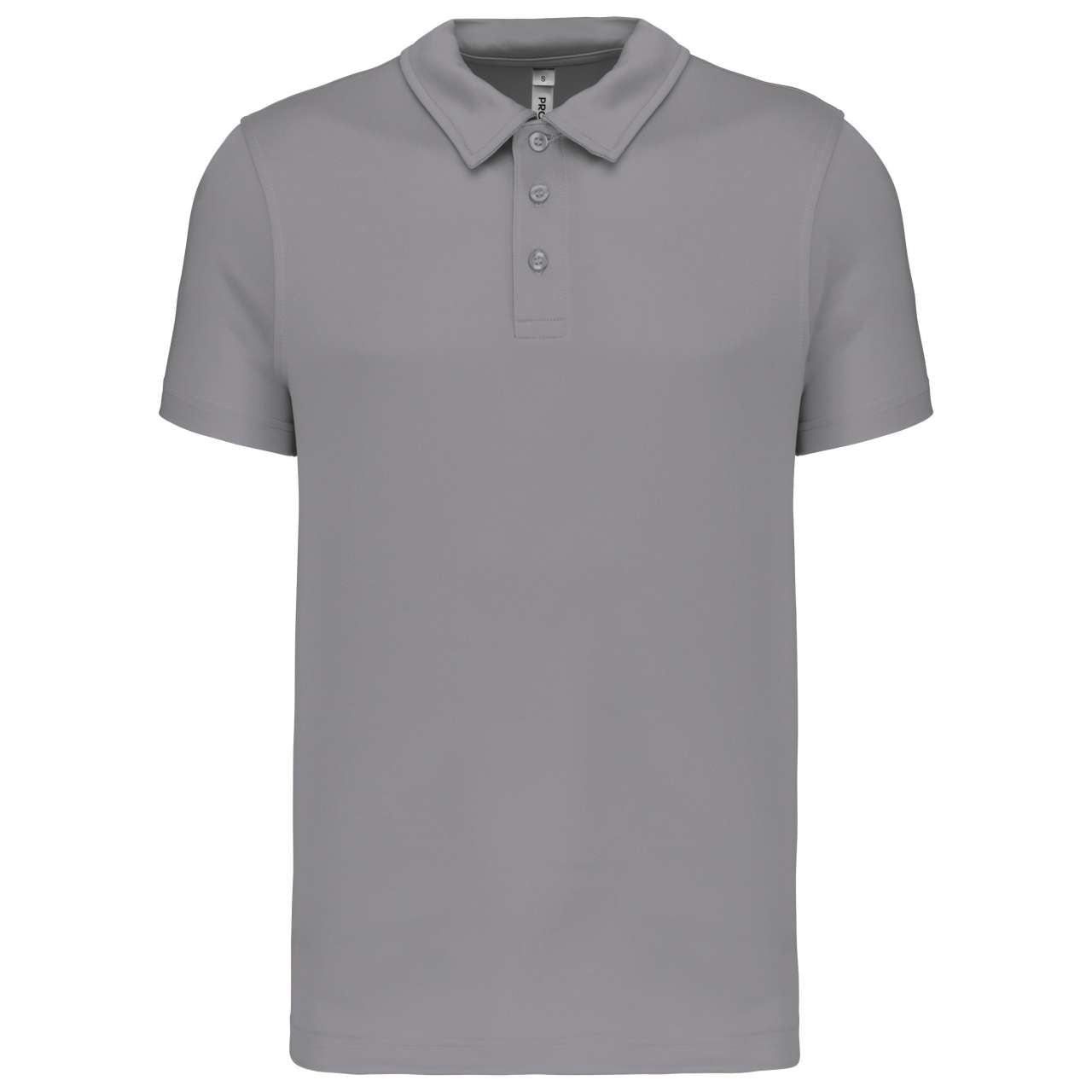 MEN'S SHORT-SLEEVED POLO SHIRT - Fine Grey - Main