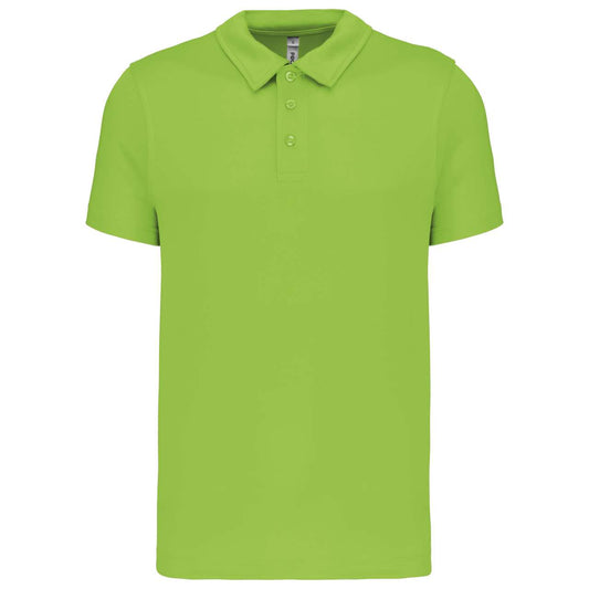 MEN'S SHORT-SLEEVED POLO SHIRT - Lime - Main