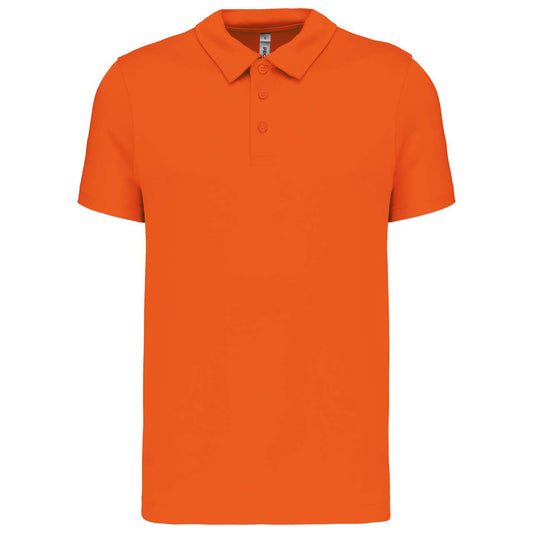 MEN'S SHORT-SLEEVED POLO SHIRT - Orange - Main