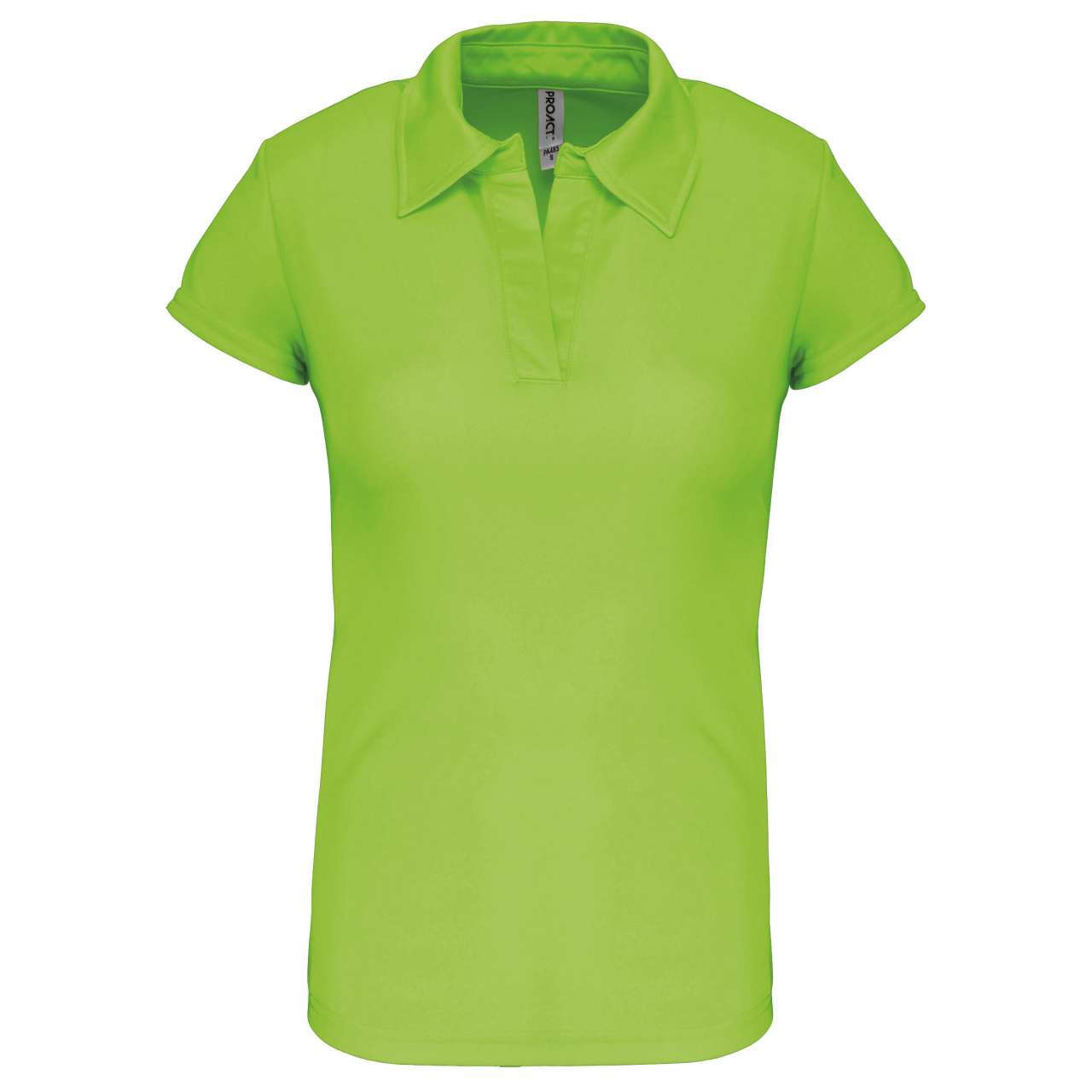 LADIES' SHORT-SLEEVED POLO SHIRT - Lime - Main