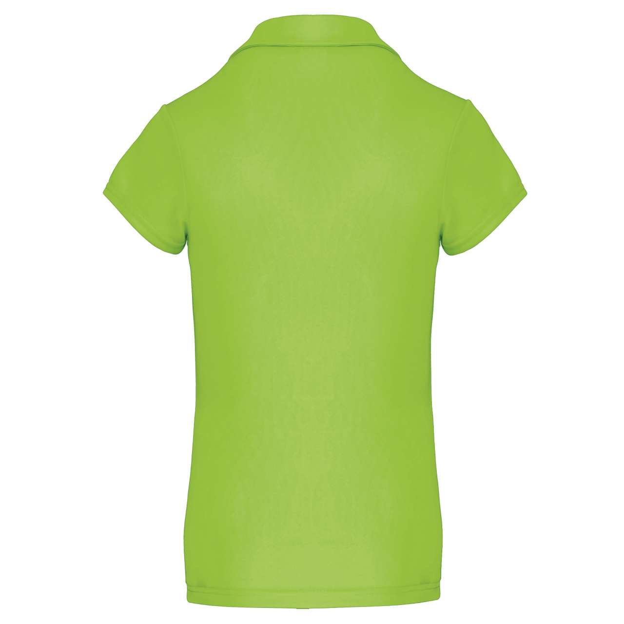 LADIES' SHORT-SLEEVED POLO SHIRT - Lime - Additional