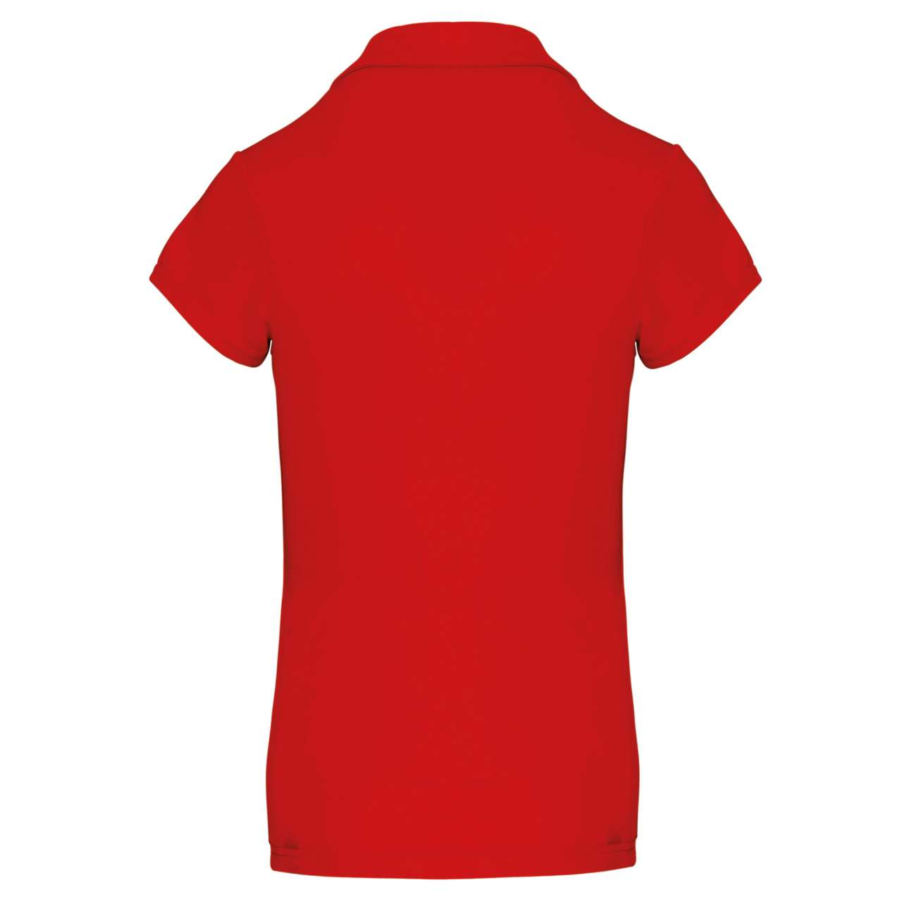 LADIES' SHORT-SLEEVED POLO SHIRT - Red - Additional