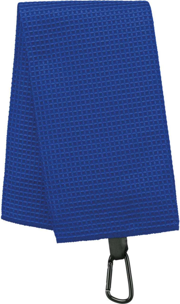 WAFFLE GOLF TOWEL - Light Royal Blue - Main