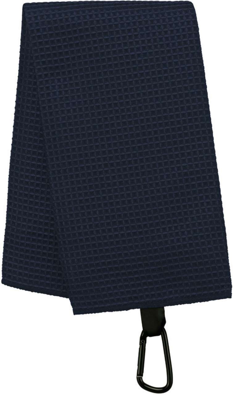 WAFFLE GOLF TOWEL - Navy - Main